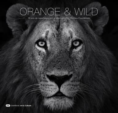 book card cover - Orange & Wild