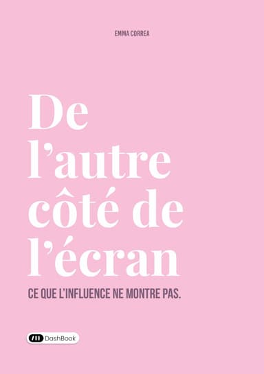book card cover - De l’autre côté de l’écran