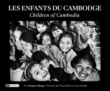 book card cover - Les enfants du Cambodge